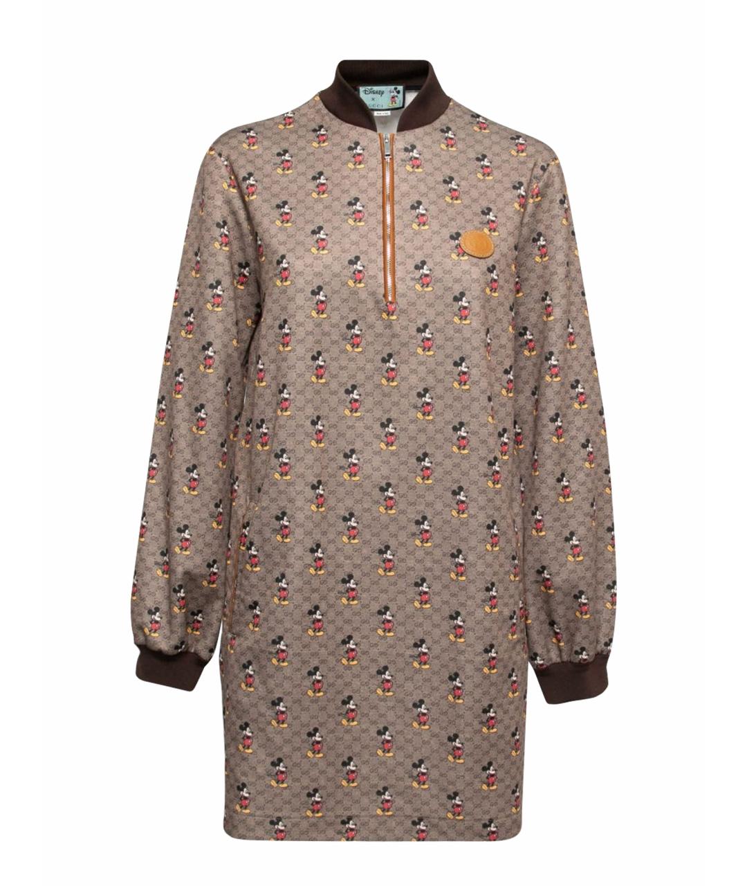 GUCCI Бежевое повседневное платье, фото 1