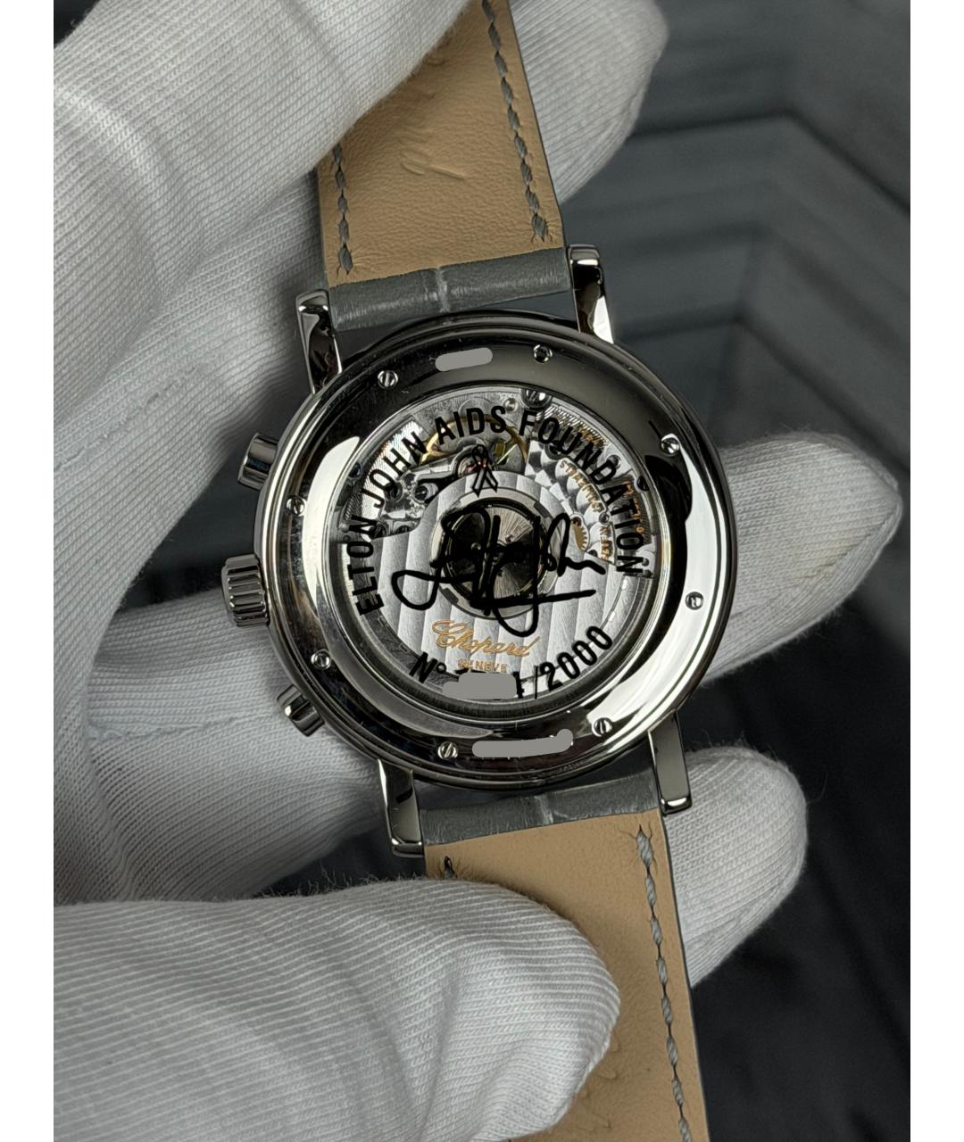 CHOPARD Голубые часы, фото 8