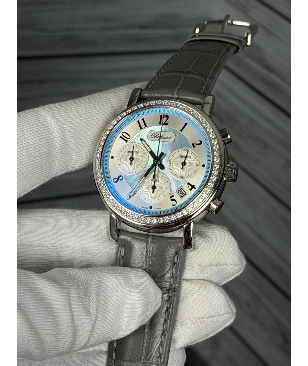 CHOPARD Голубые часы, фото 3