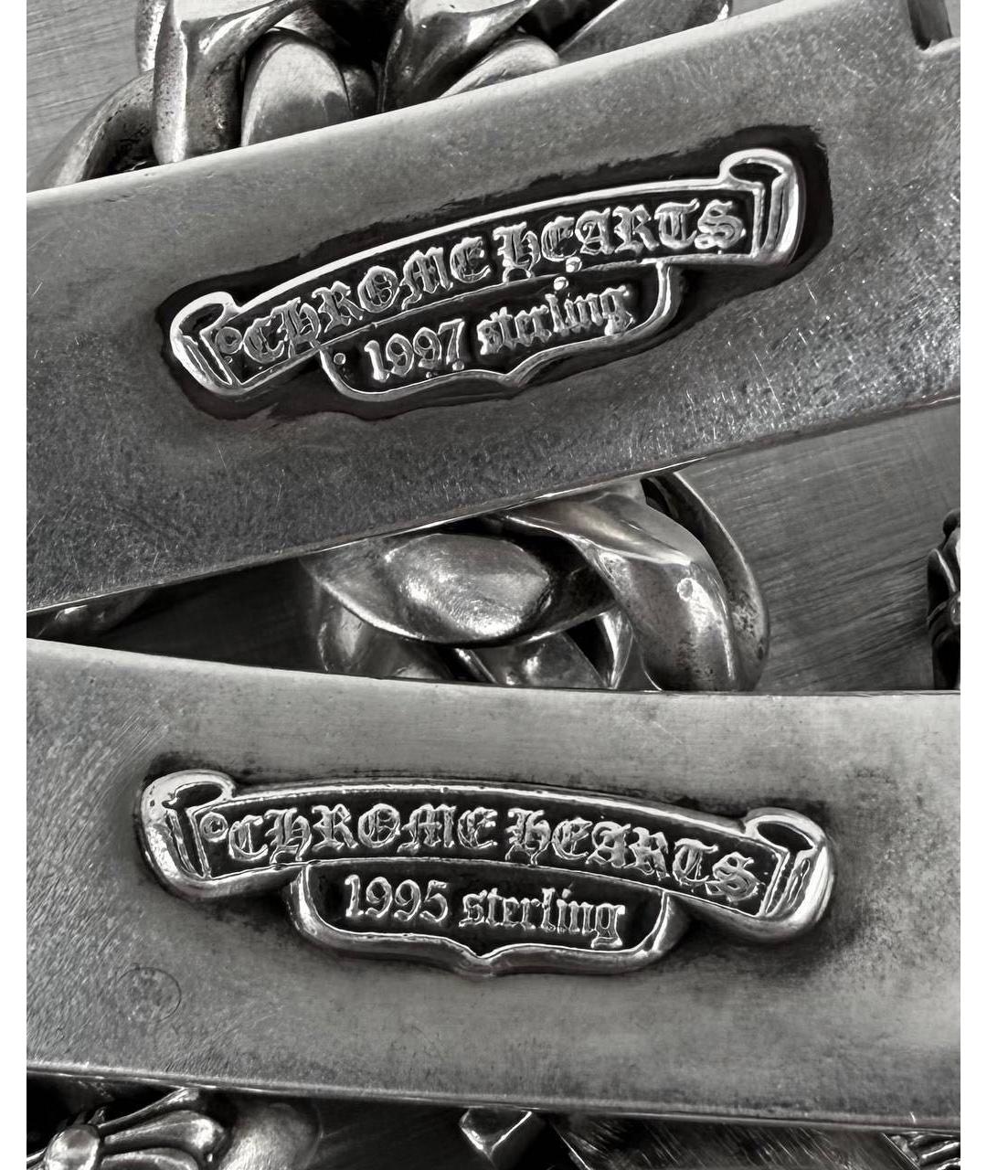 CHROME HEARTS Серебряный серебряный браслет, фото 6