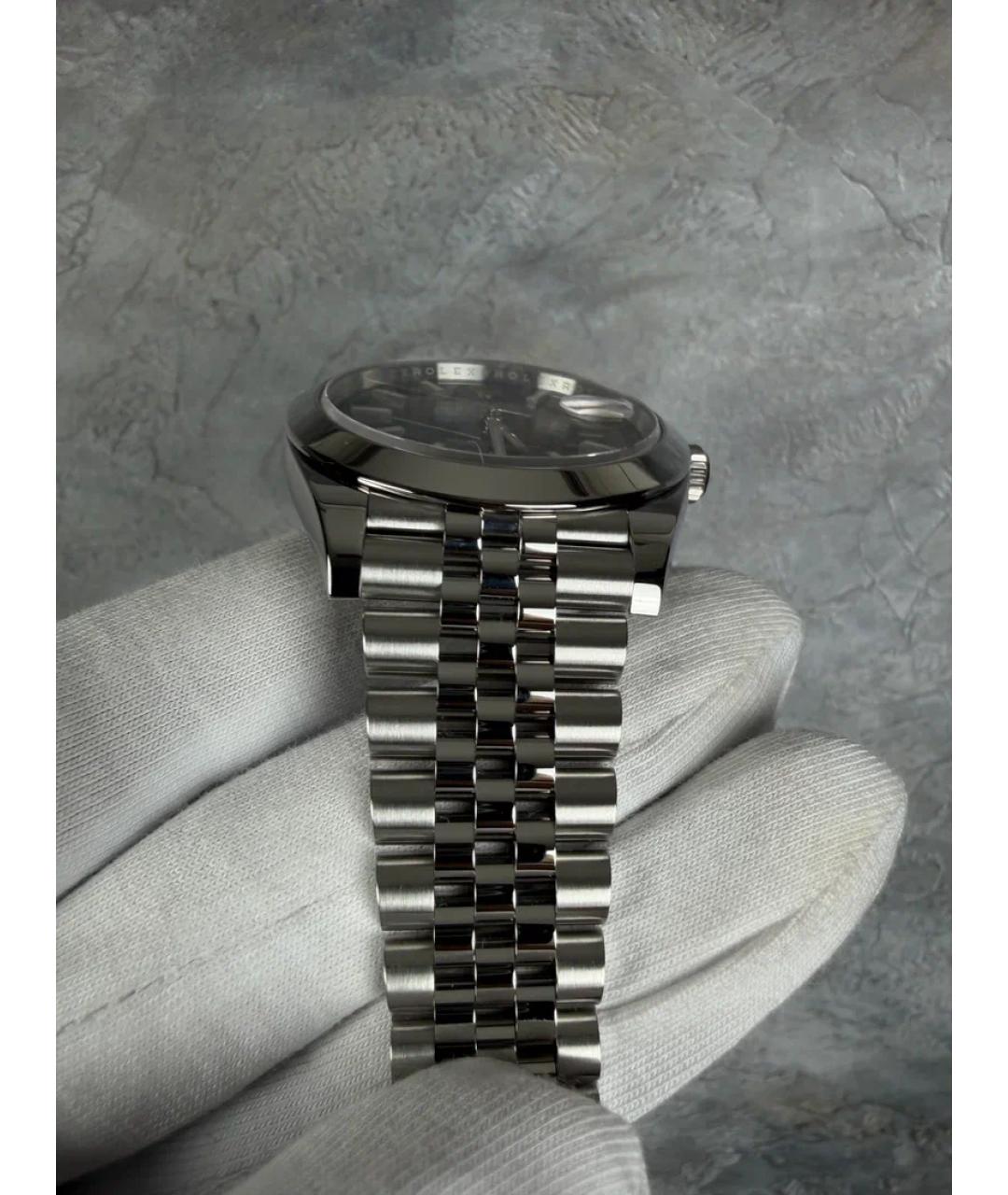 ROLEX Синие металлические часы, фото 5