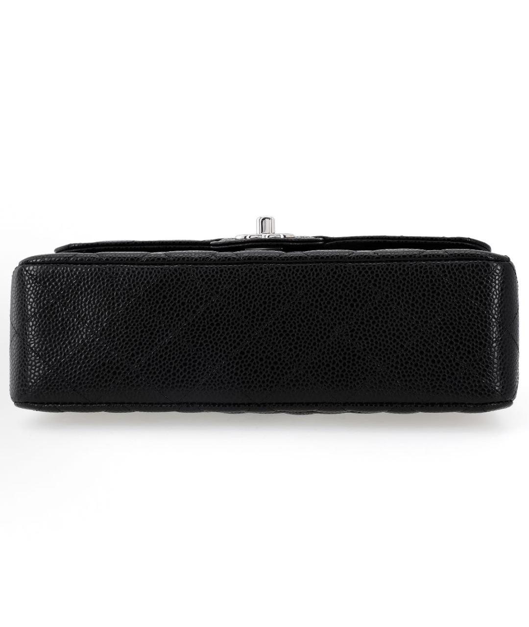 CHANEL Черная кожаная сумка через плечо, фото 4