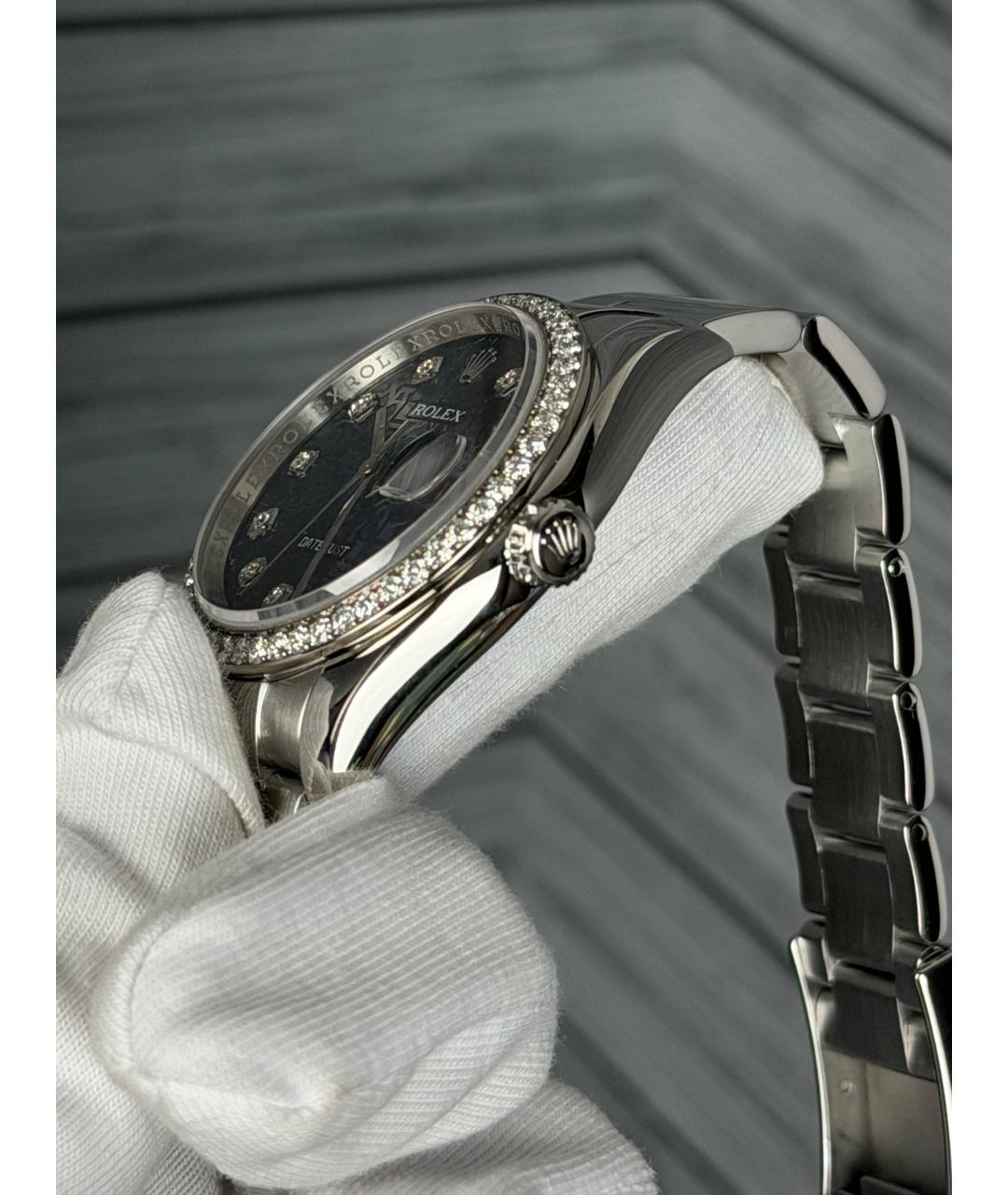 ROLEX Темно-синие часы, фото 4