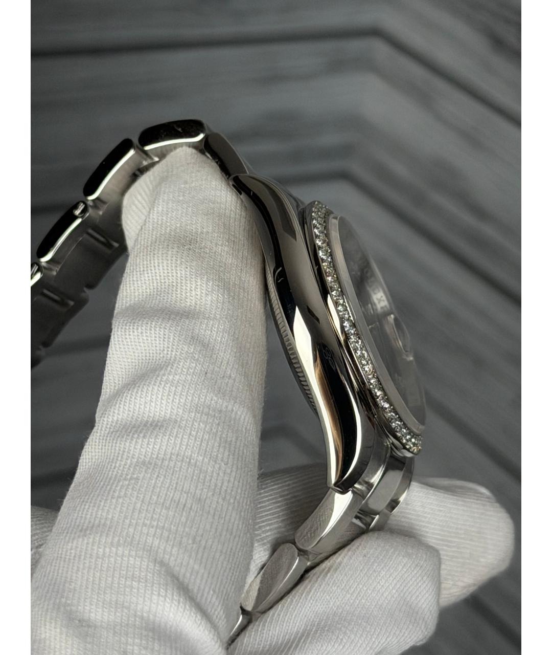 ROLEX Темно-синие часы, фото 5