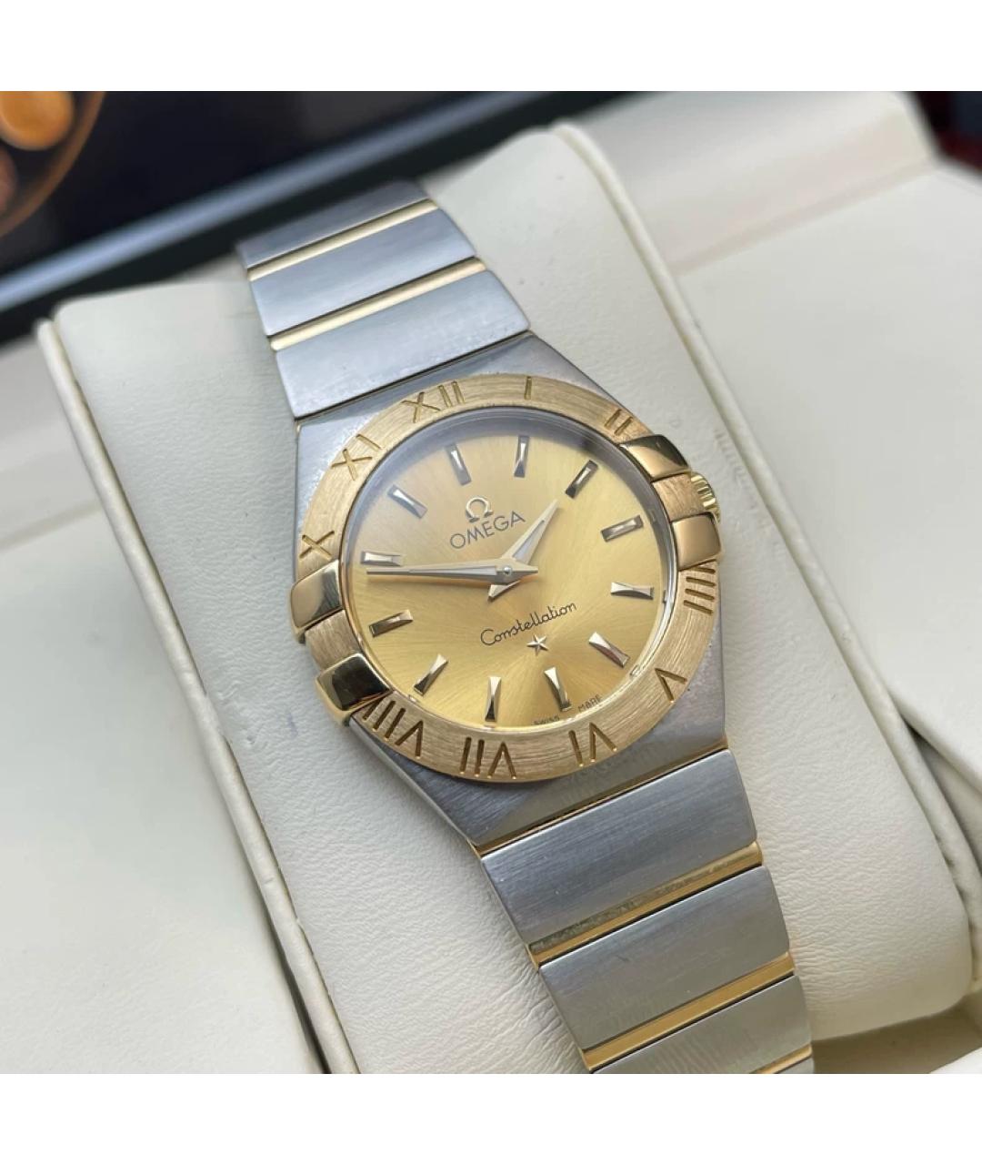 OMEGA Золотые часы из желтого золота, фото 3