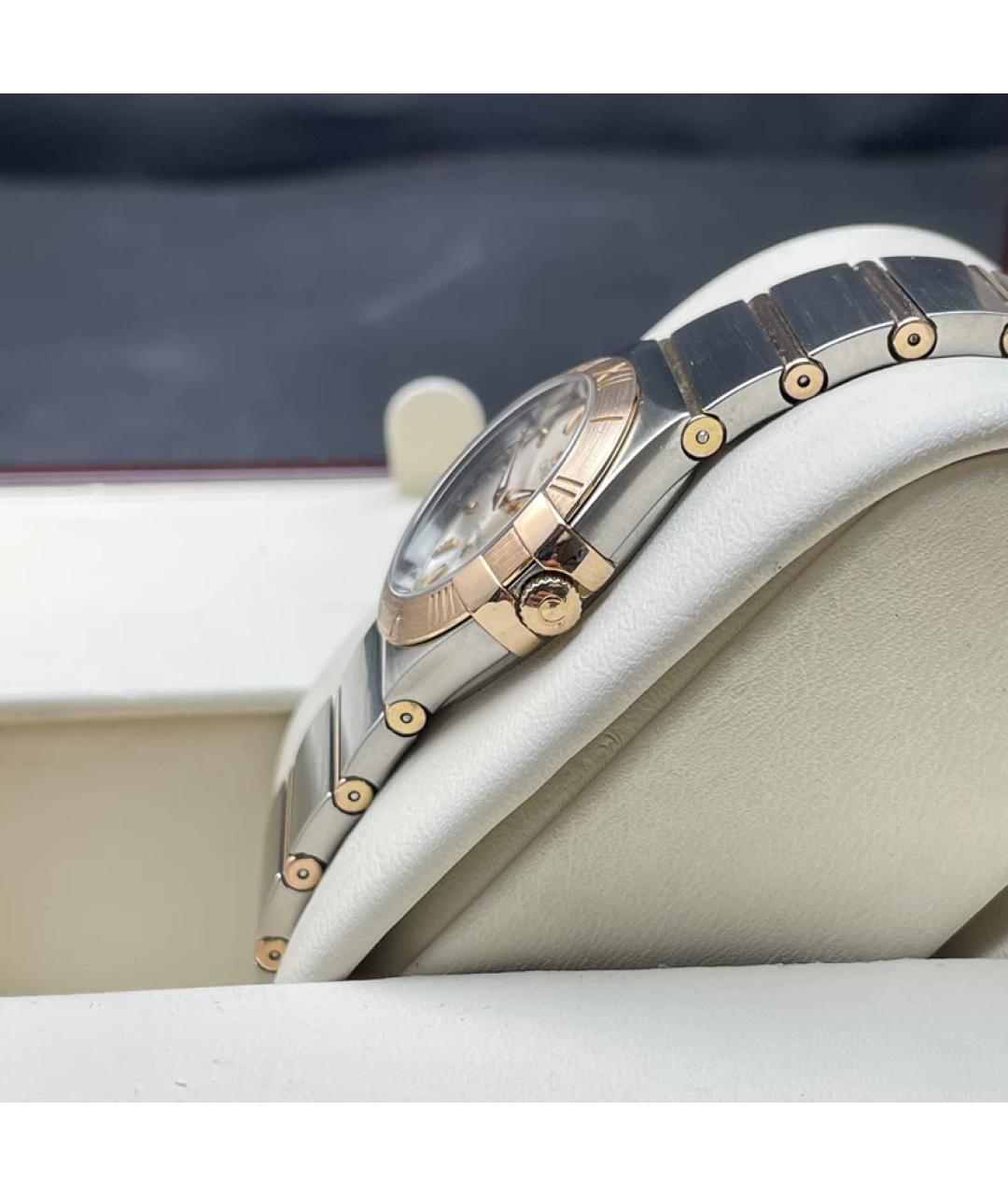 OMEGA Серебряные часы из розового золота, фото 5