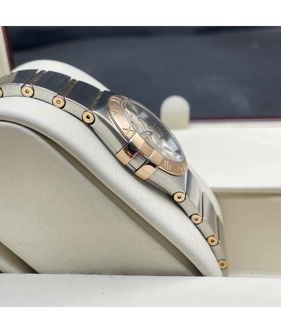 OMEGA Серебряные часы из розового золота, фото 6