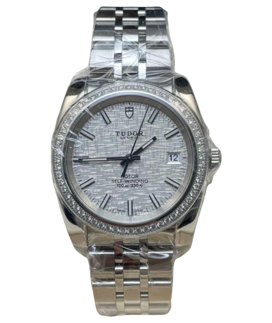 TUDOR Серебряные металлические часы, фото 1