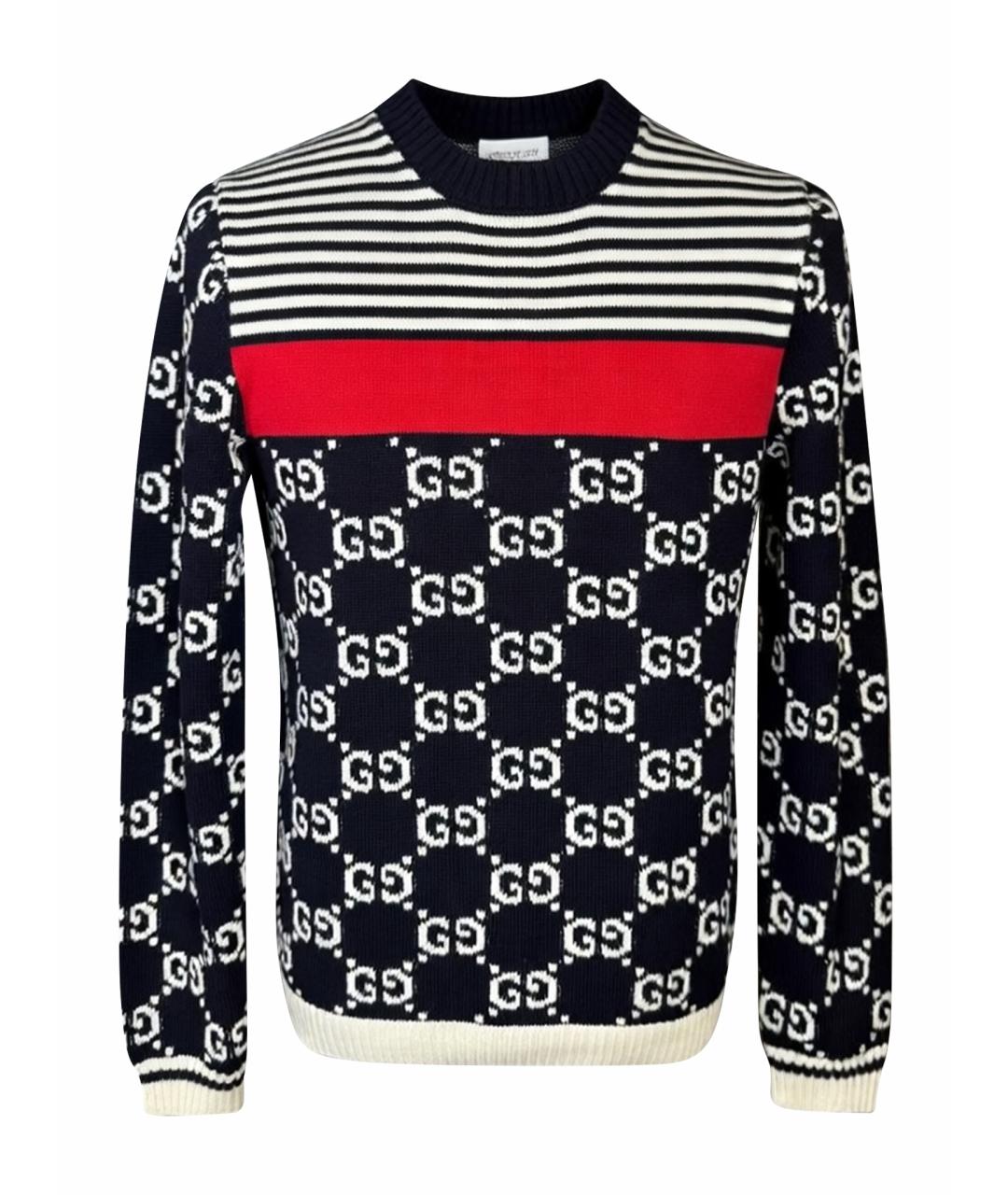 GUCCI Мульти хлопковый джемпер / свитер, фото 1