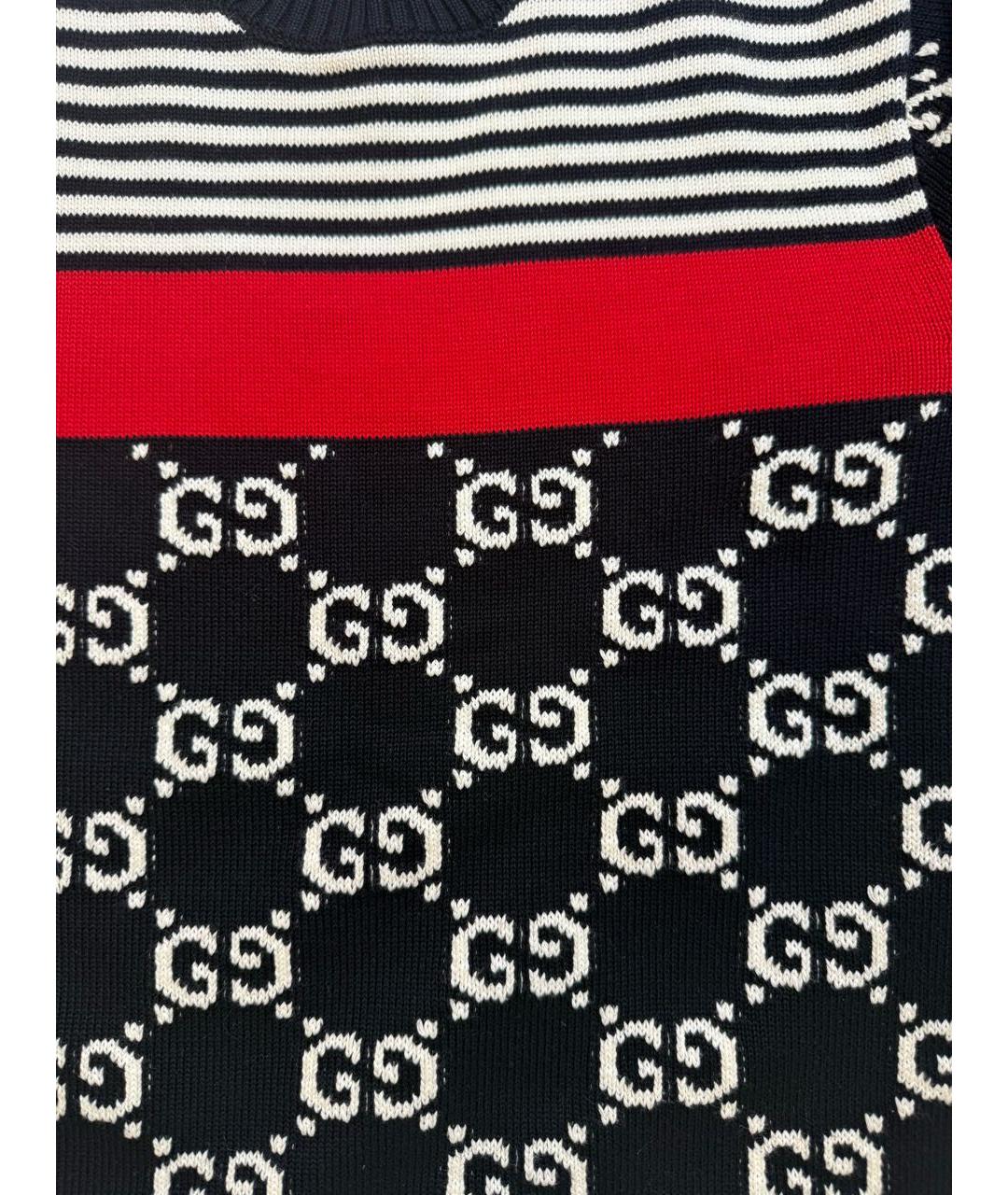 GUCCI Мульти хлопковый джемпер / свитер, фото 4