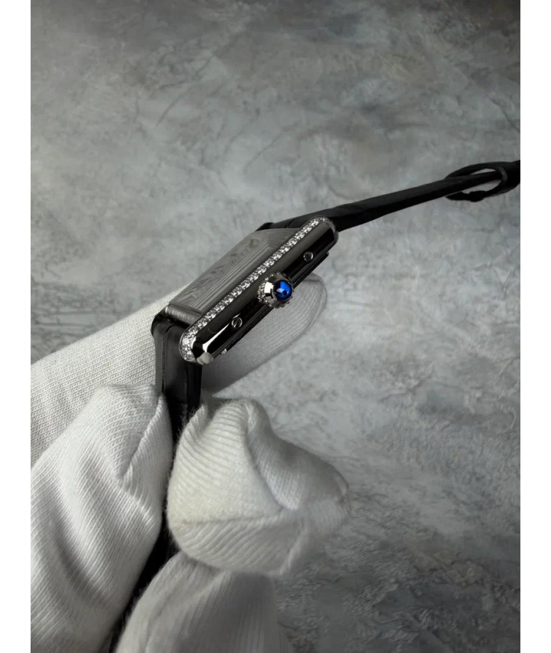 CARTIER Белые металлические часы, фото 3