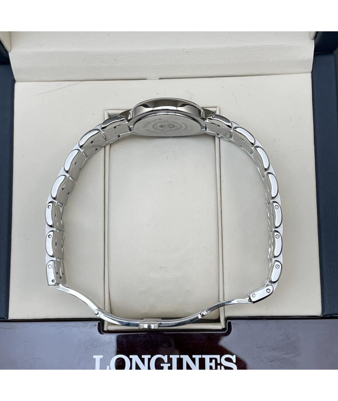 LONGINES Серебряные металлические часы, фото 8
