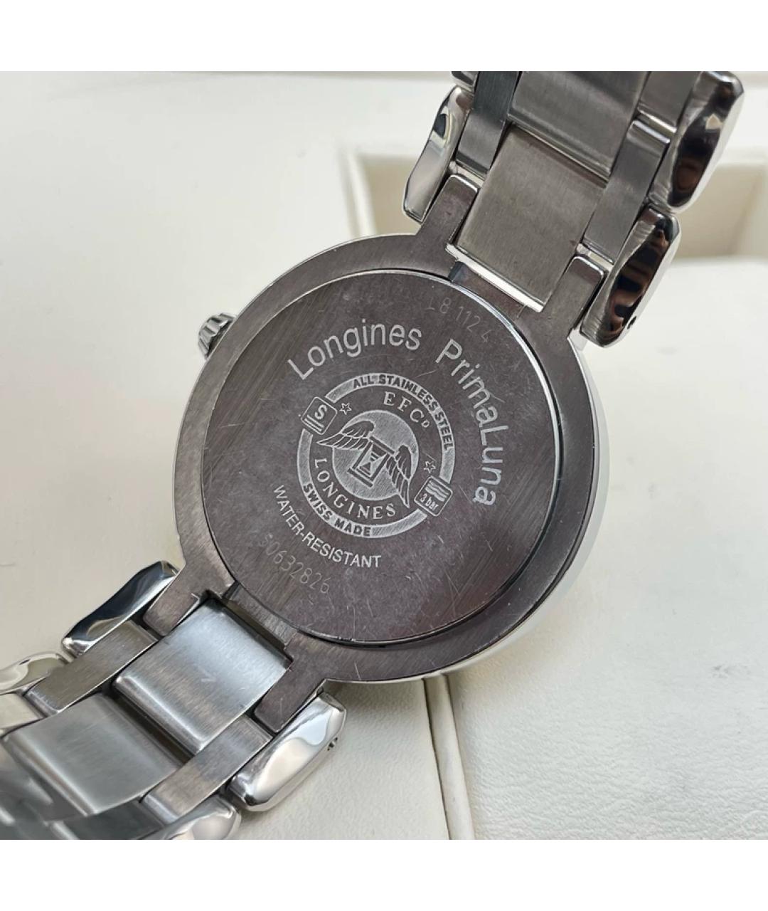 LONGINES Серебряные металлические часы, фото 4