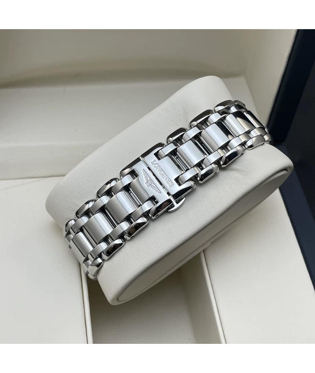 LONGINES Серебряные металлические часы, фото 7