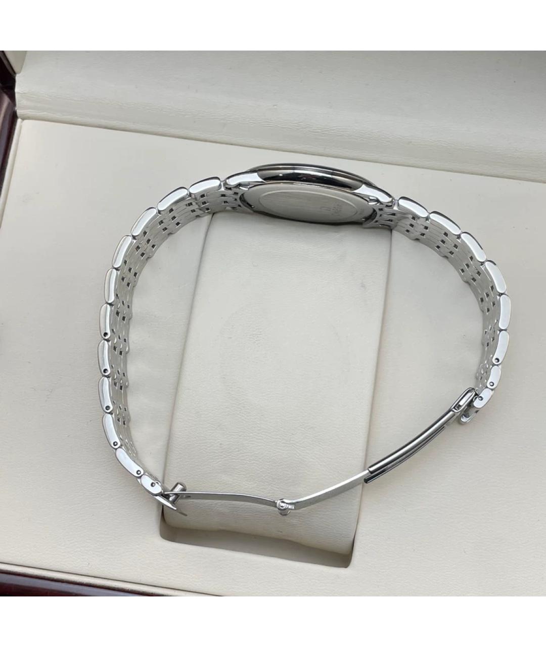 OMEGA Серебряные металлические часы, фото 8