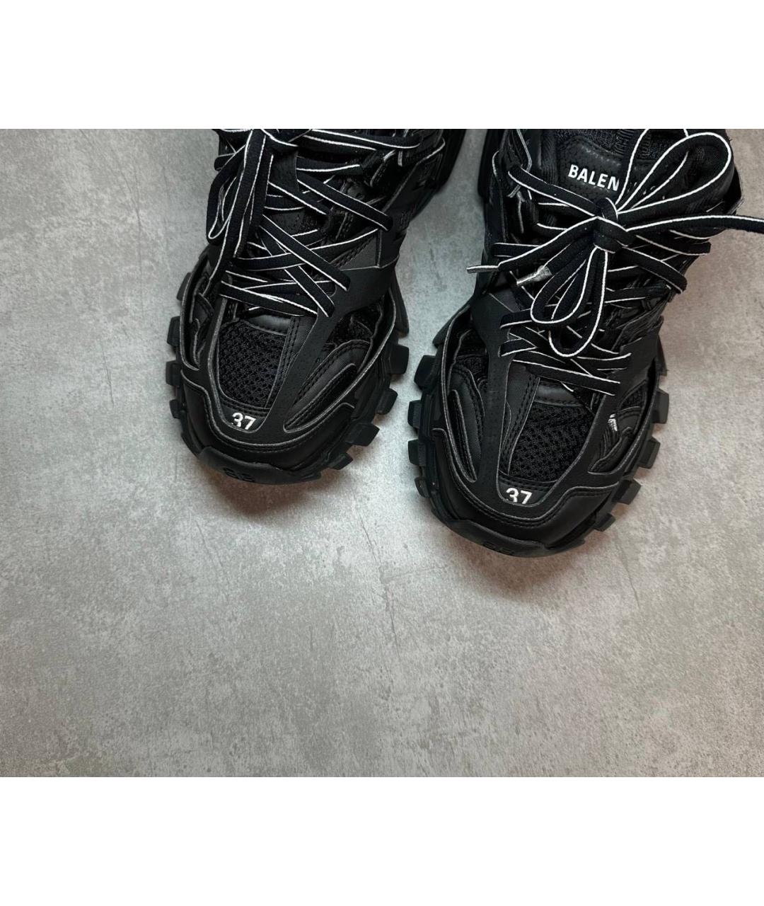 BALENCIAGA Черные кроссовки, фото 4