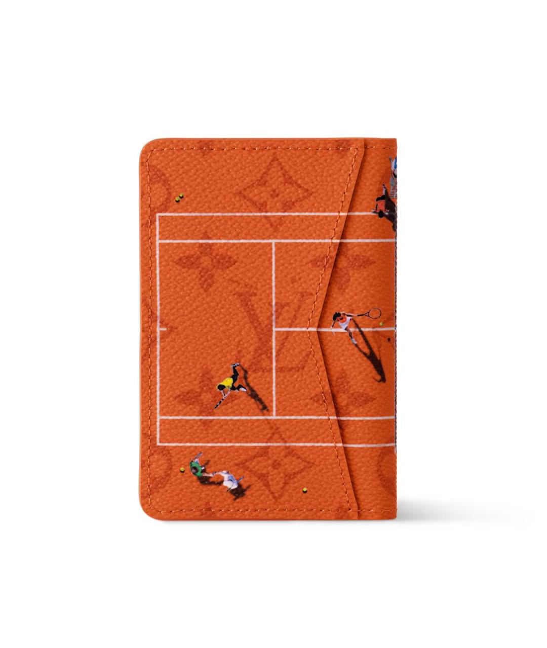 LOUIS VUITTON Оранжевый кошелек, фото 2