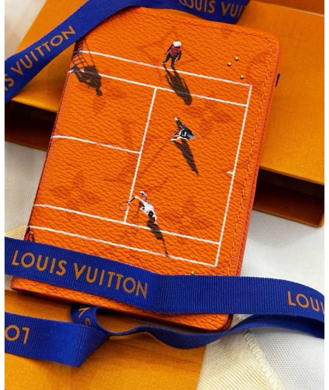 LOUIS VUITTON Оранжевый кошелек, фото 5