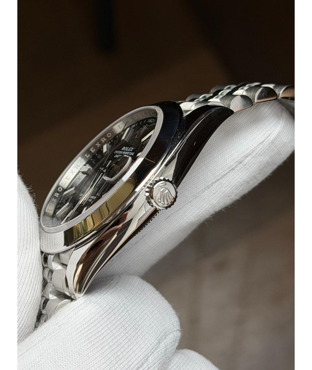 ROLEX Темно-синие часы, фото 4