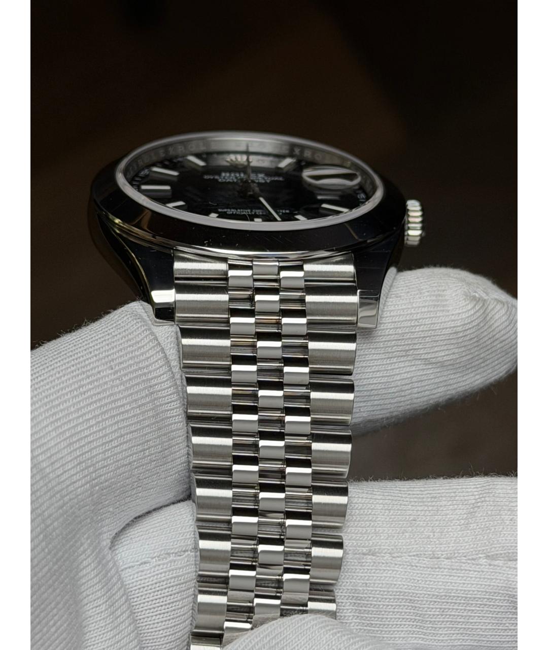 ROLEX Темно-синие часы, фото 6