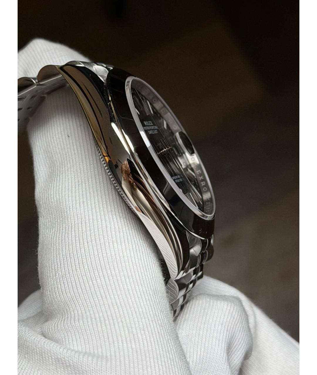 ROLEX Темно-синие часы, фото 5