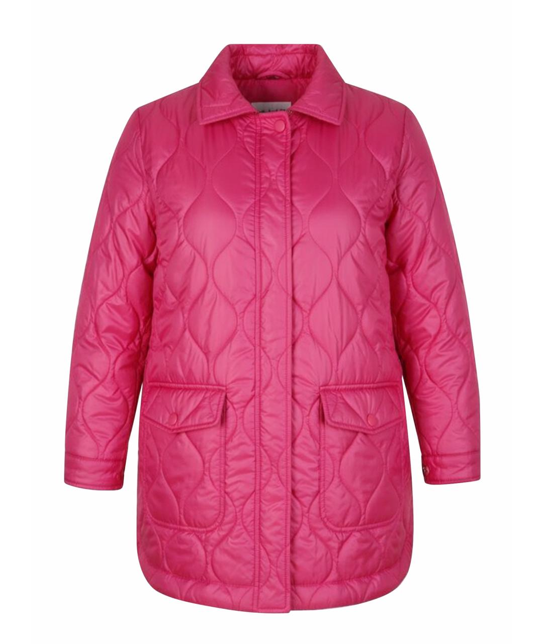 ULLA JOHNSON Фуксия полиэстеровая куртка, фото 1