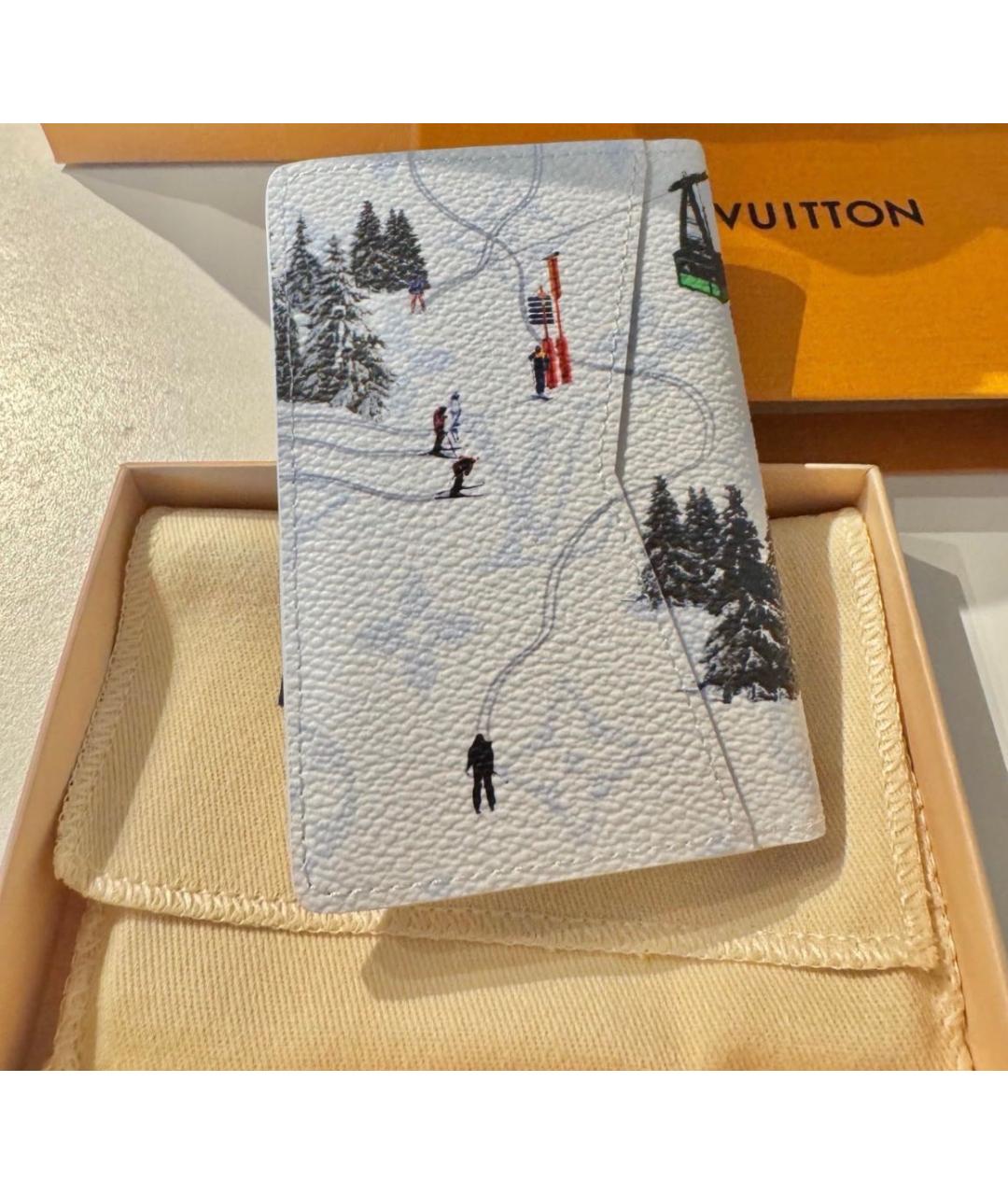 LOUIS VUITTON Белый кошелек, фото 5