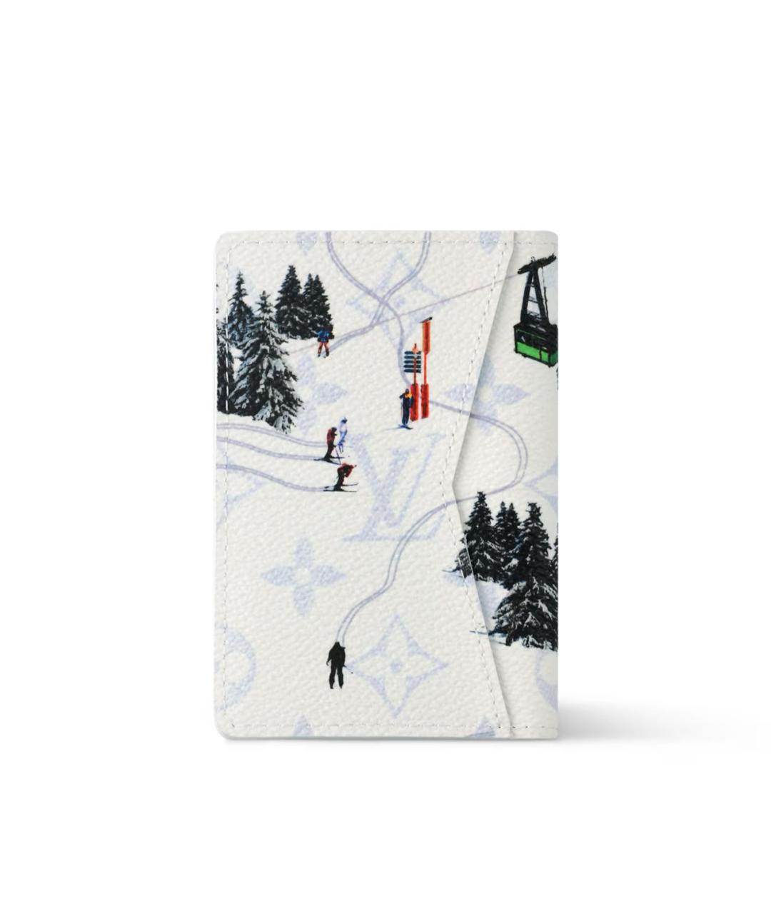 LOUIS VUITTON Белый кошелек, фото 3