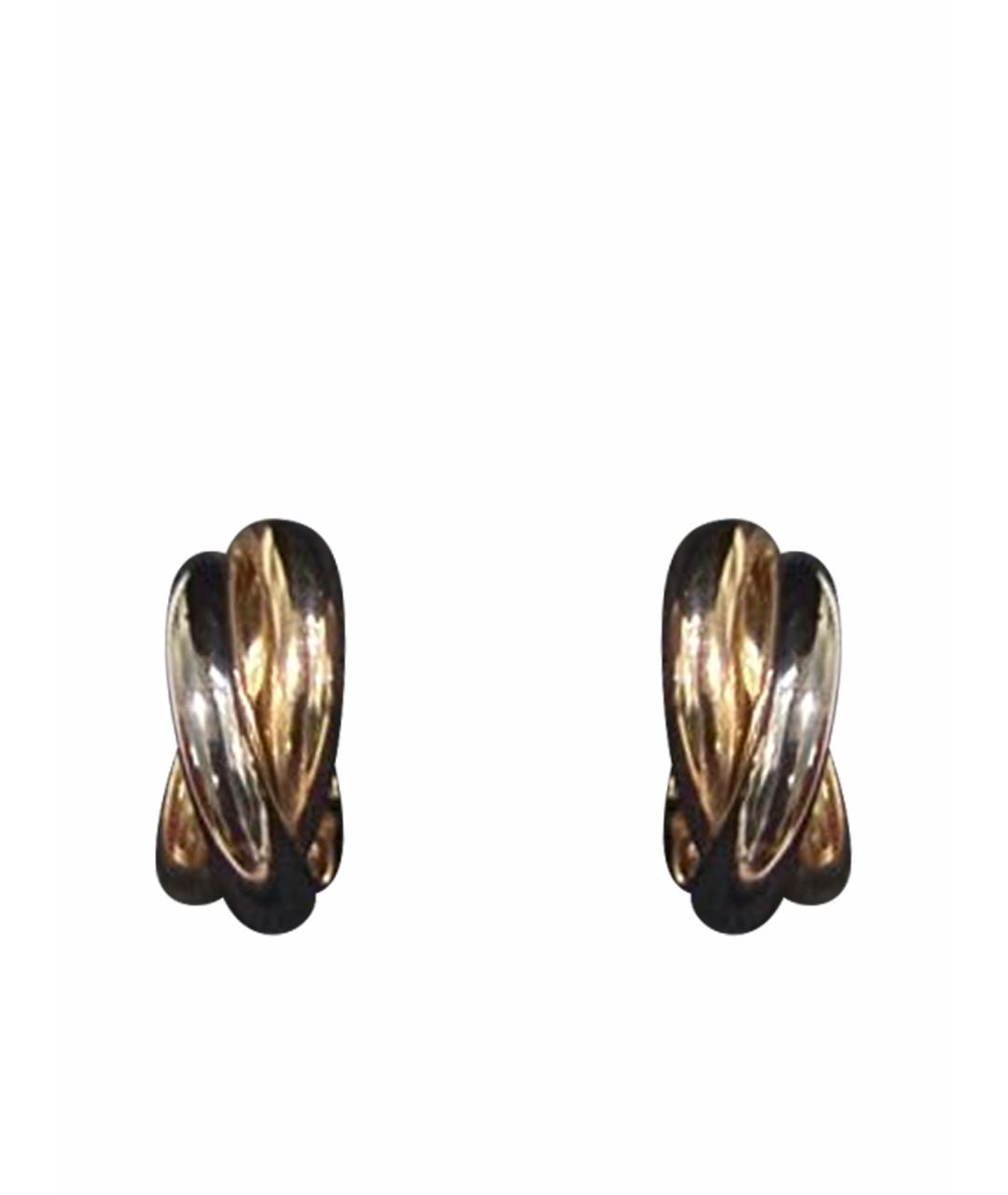 CARTIER Золотые серьги, фото 1