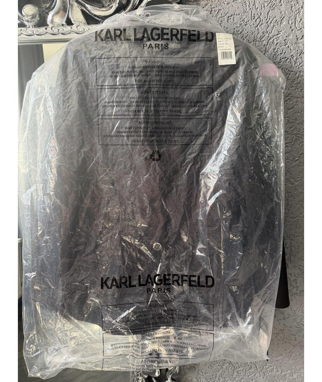 KARL LAGERFELD Черный жакет/пиджак, фото 6
