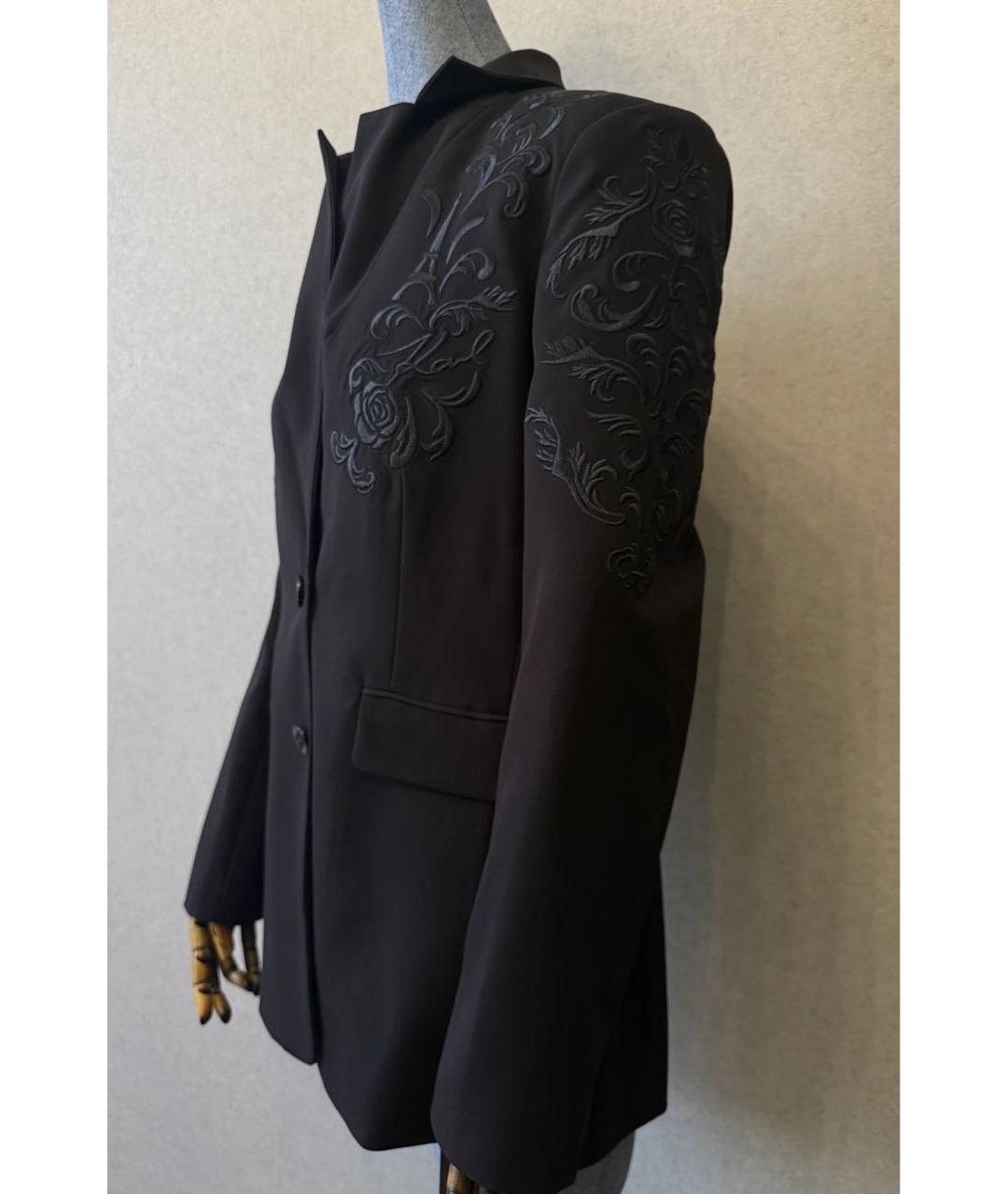 KARL LAGERFELD Черный жакет/пиджак, фото 3