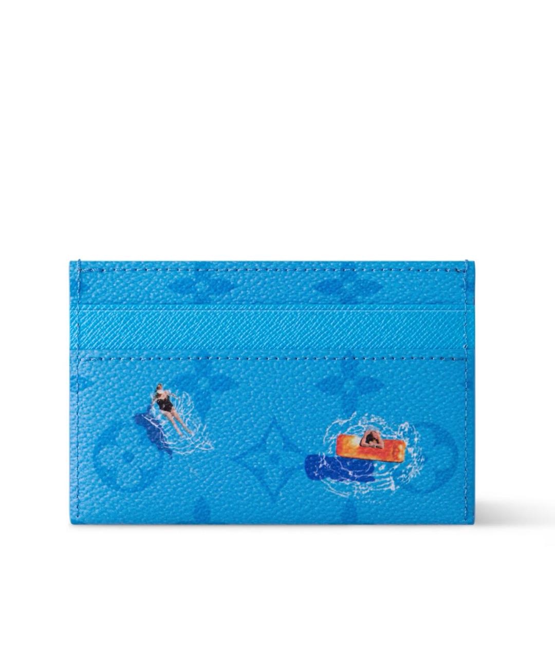LOUIS VUITTON Голубой кардхолдер, фото 2