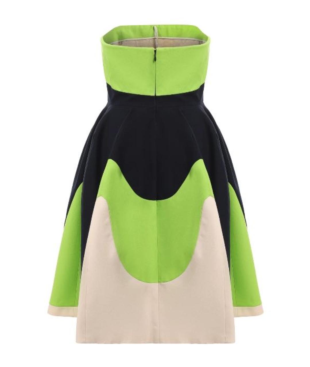 DELPOZO Мульти хлопковое коктейльное платье, фото 2