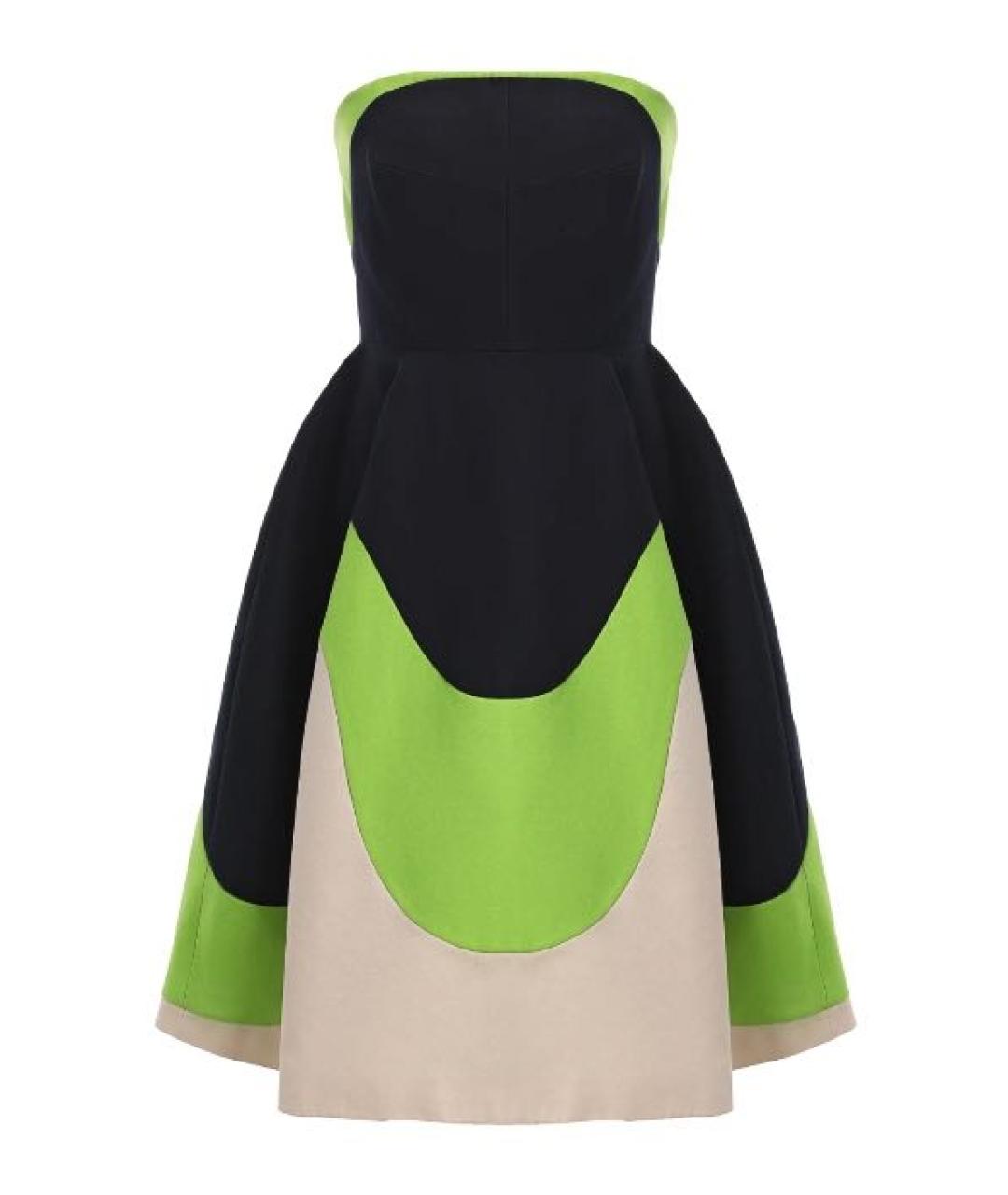 DELPOZO Мульти хлопковое коктейльное платье, фото 5