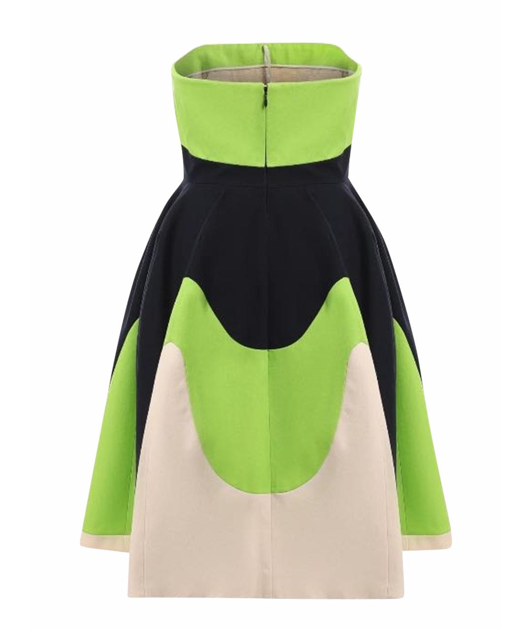 DELPOZO Мульти хлопковое коктейльное платье, фото 1