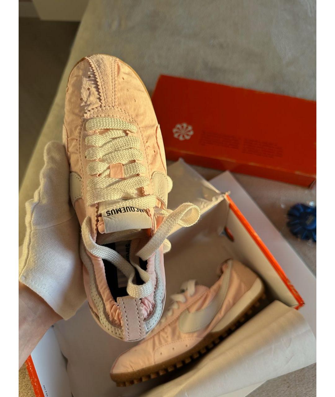 JACQUEMUS Розовые кроссовки, фото 3