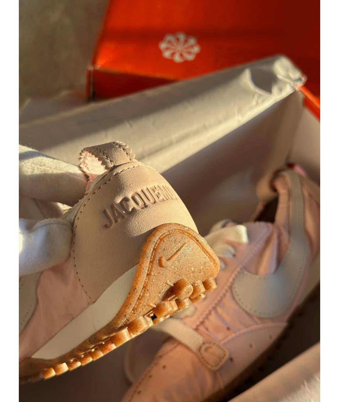 JACQUEMUS Розовые кроссовки, фото 4