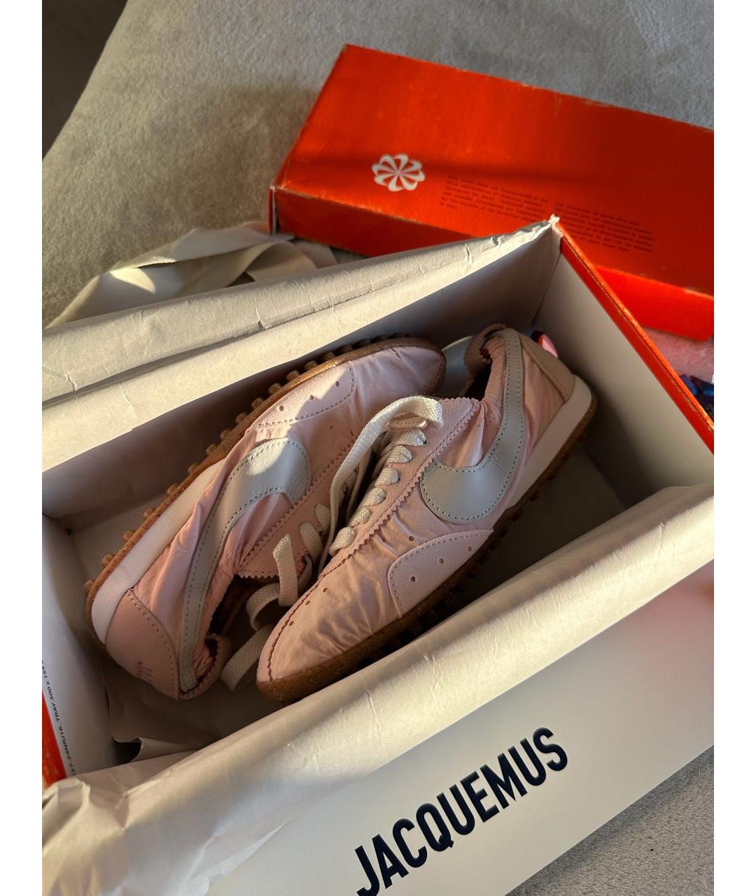 JACQUEMUS Розовые кроссовки, фото 5