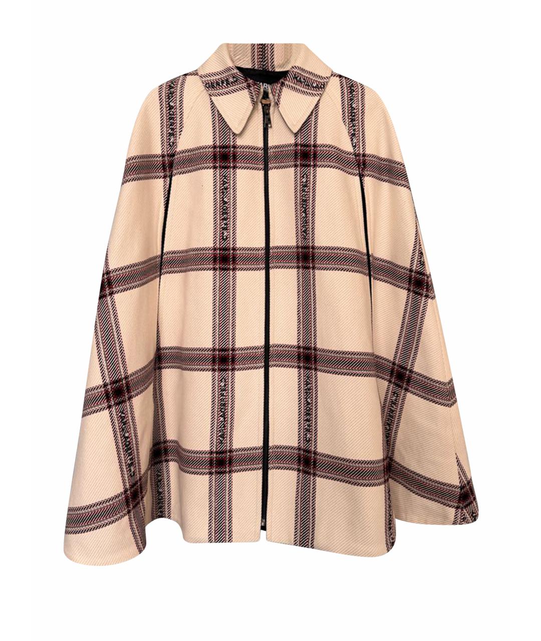 KARL LAGERFELD Белое шерстяное пальто, фото 1