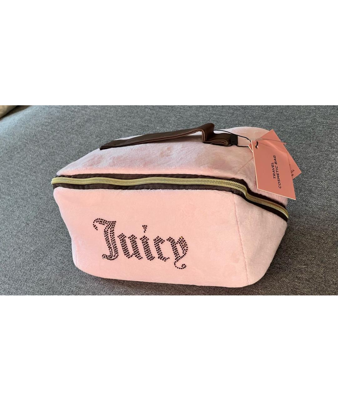 JUICY COUTURE Розовая косметичка, фото 2
