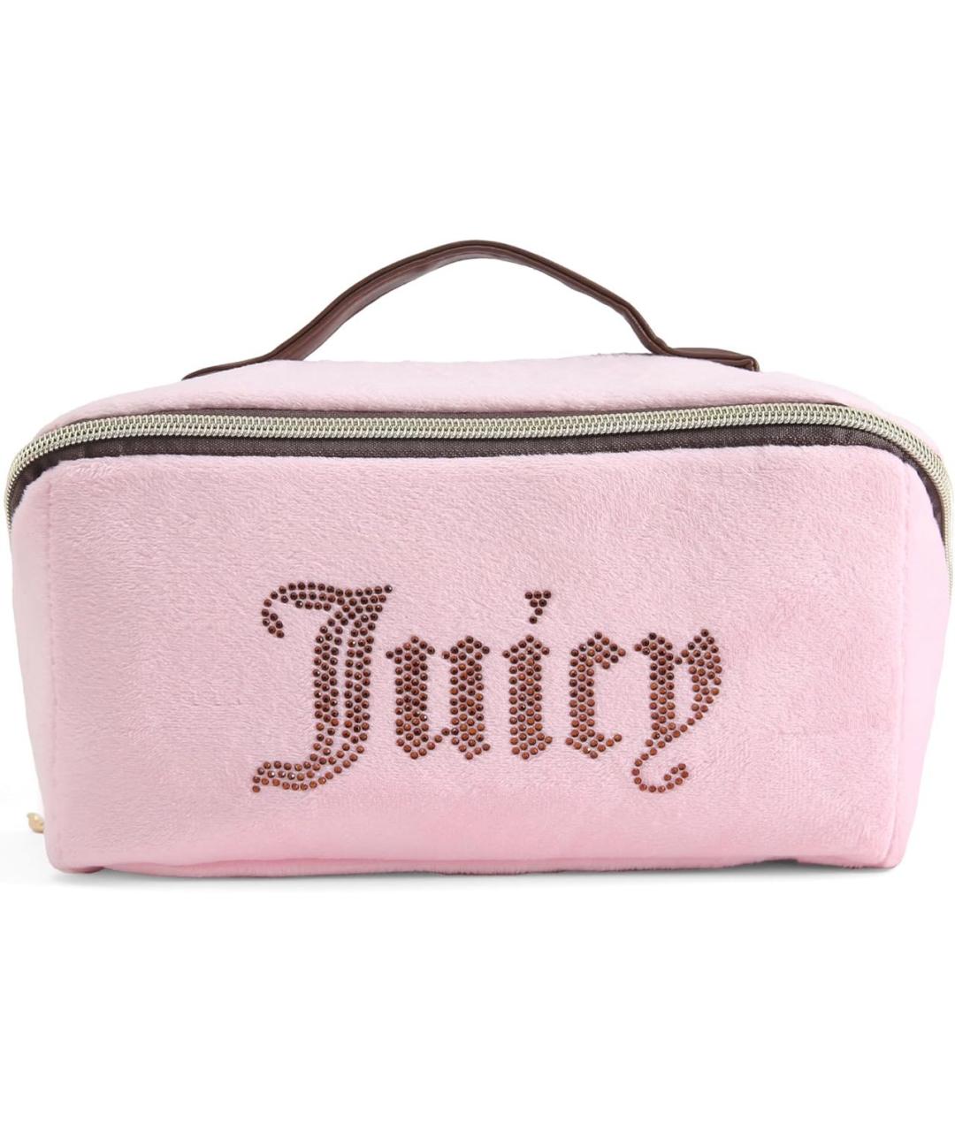 JUICY COUTURE Розовая косметичка, фото 4