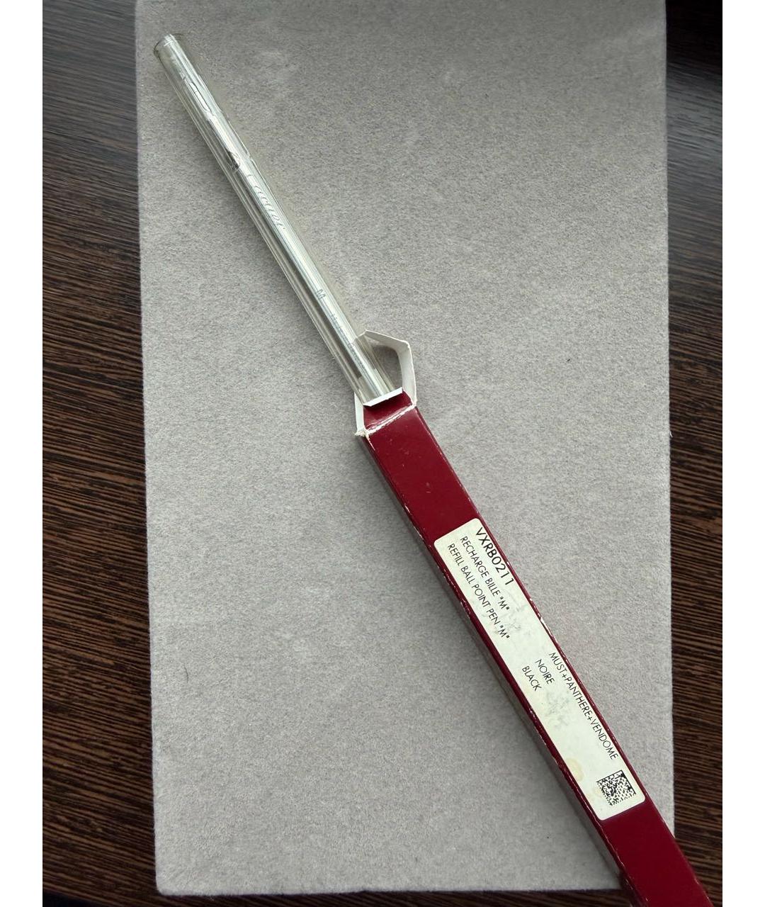 CARTIER Антрацитовая шариковая ручка из розового золота, фото 3