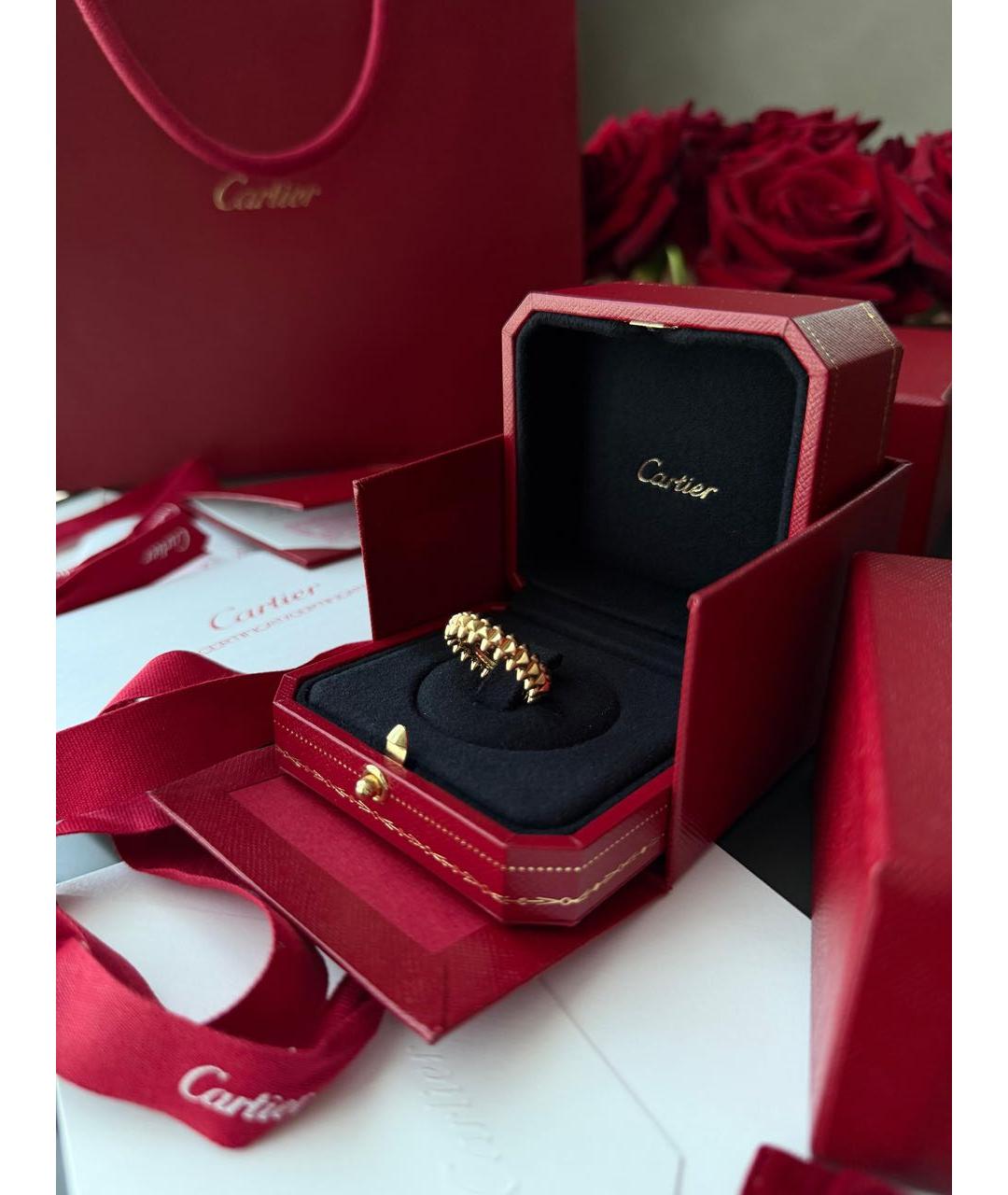 CARTIER Золотое кольцо из желтого золота, фото 3