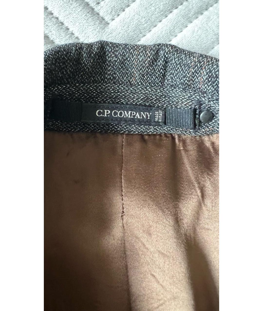 CP COMPANY Серый шерстяной жакет/пиджак, фото 5