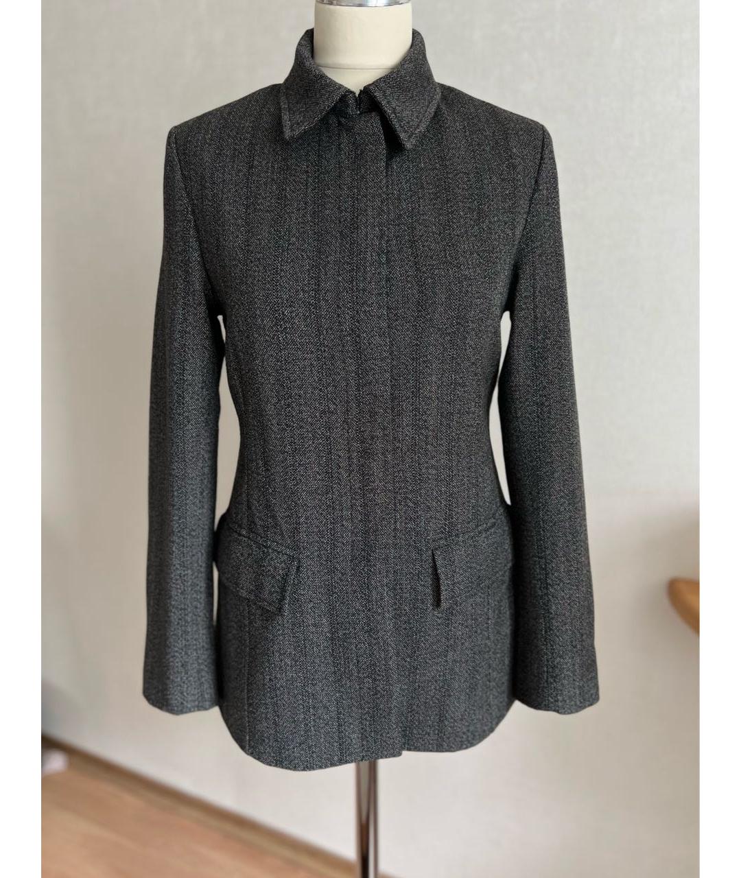 CP COMPANY Серый шерстяной жакет/пиджак, фото 9