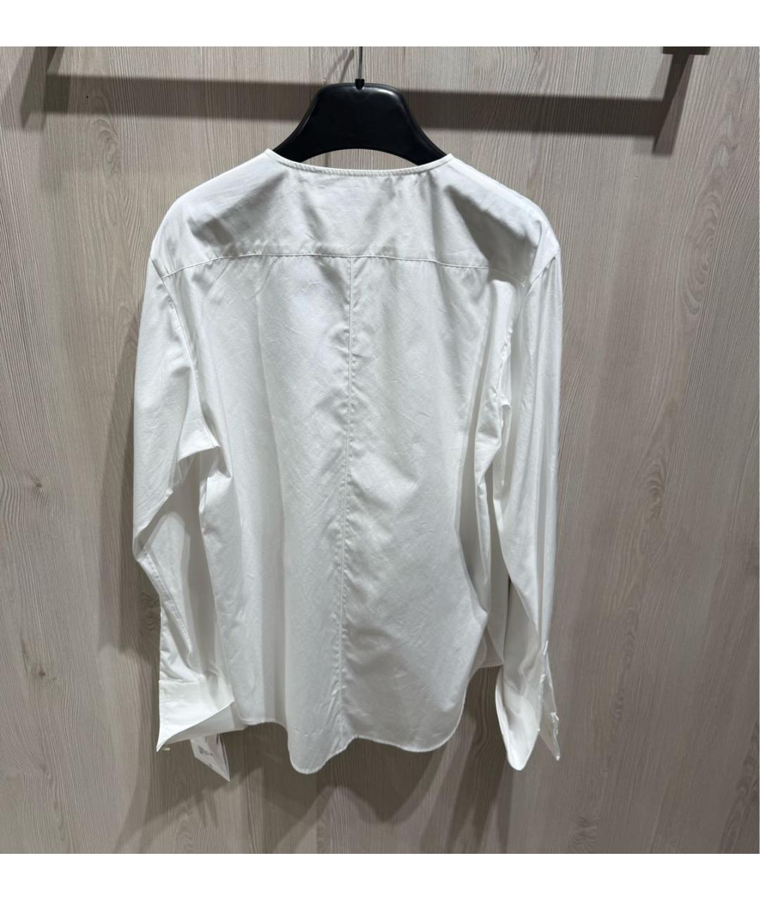 CHRISTIAN DIOR Белая хлопковая рубашка, фото 2