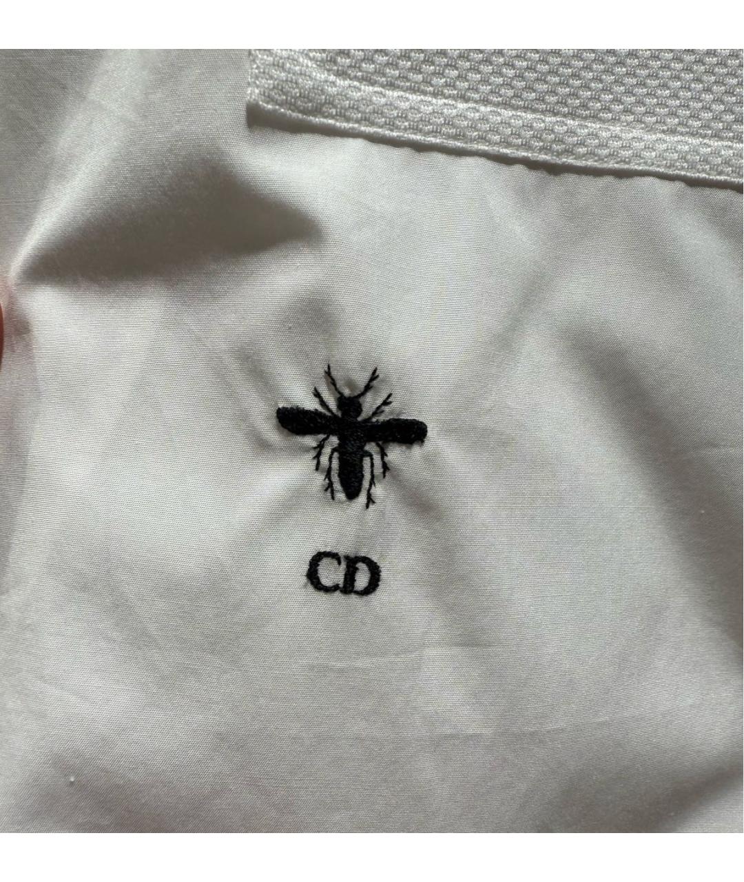 CHRISTIAN DIOR Белая хлопковая рубашка, фото 3