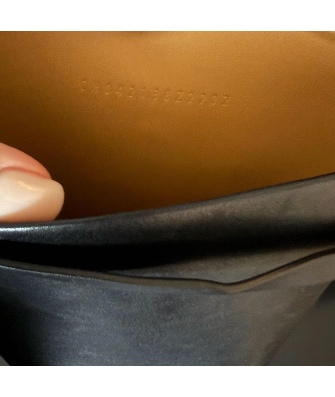 HERMES Черные кожаные сапоги, фото 5