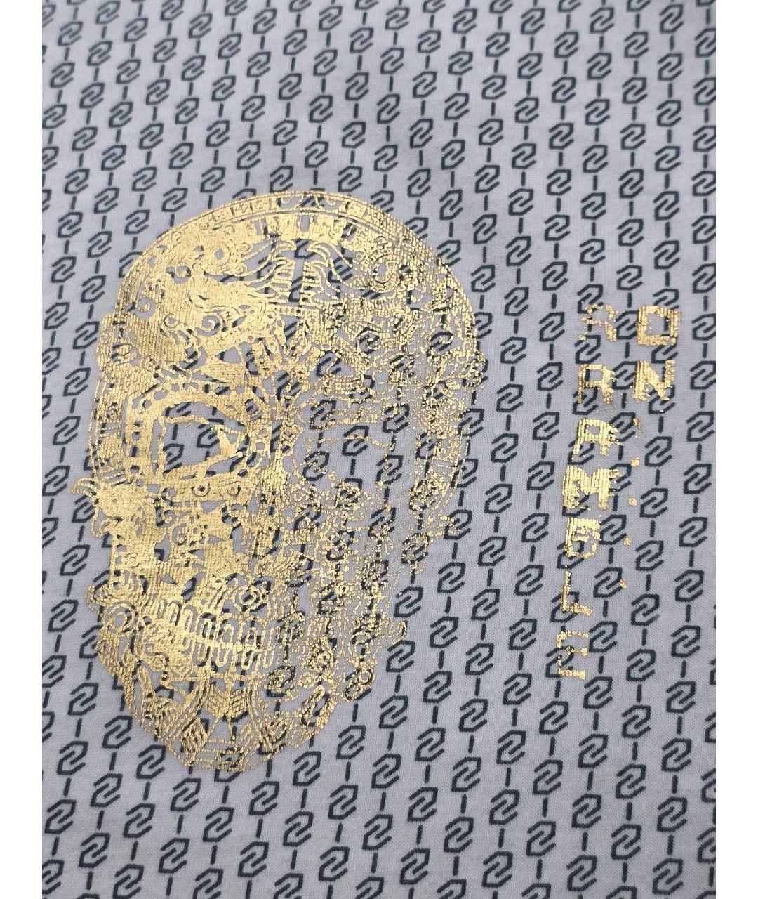 DIESEL Серое хлопковое поло с коротким рукавом, фото 3