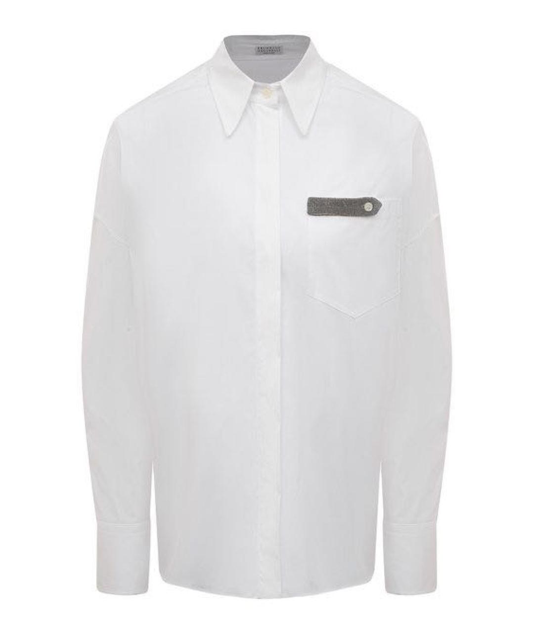 BRUNELLO CUCINELLI Белая рубашка, фото 3